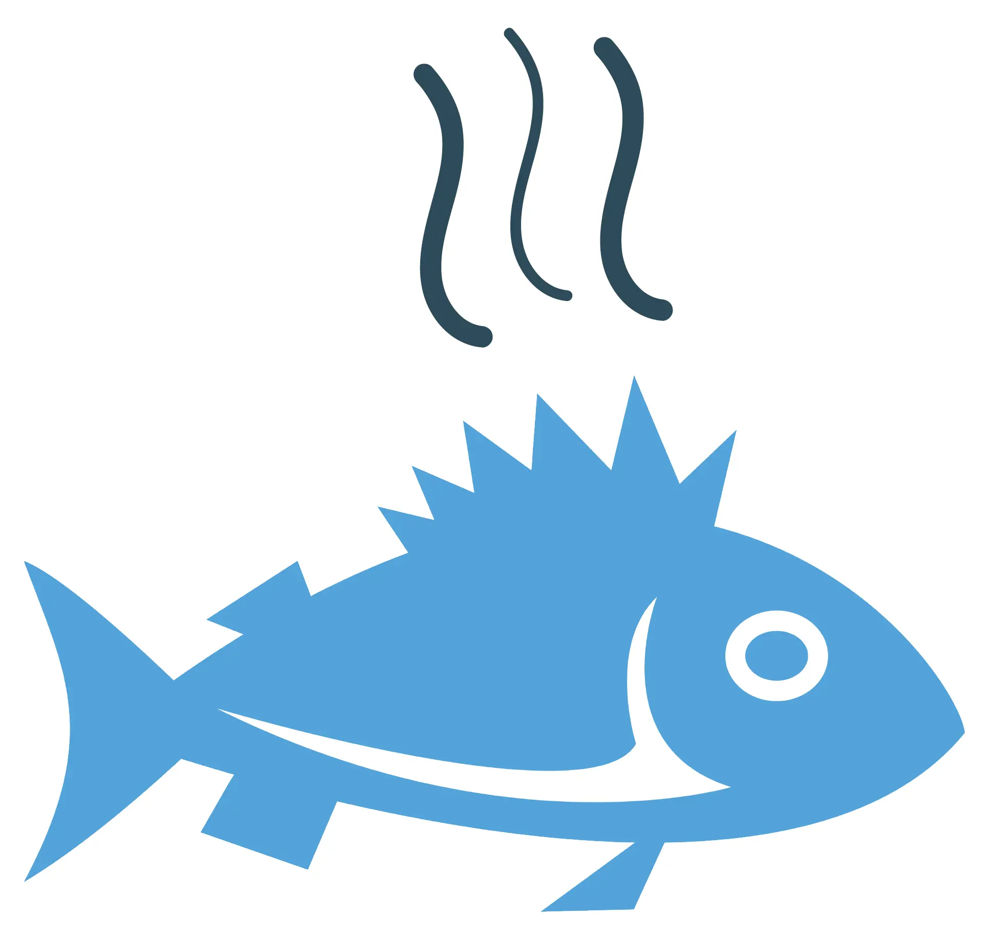 Some people perceive fish smell more intensely.