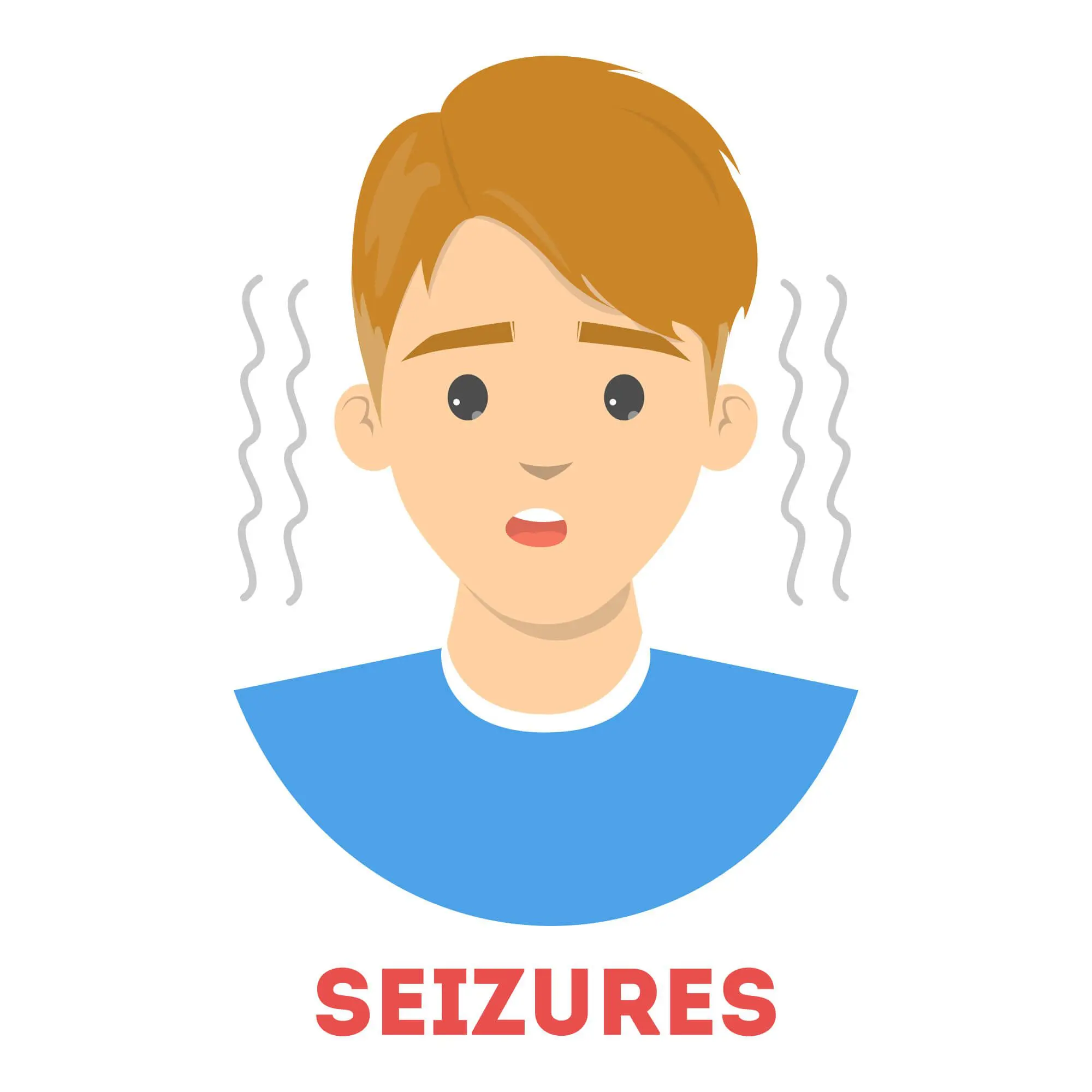 Seizures are caused by distributions in the electrical activity of the brain.